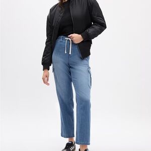 GAP Denim Easy Cargo Joggers size large
